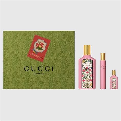 floral gucci boots|flora gorgeous gardenia gift set.